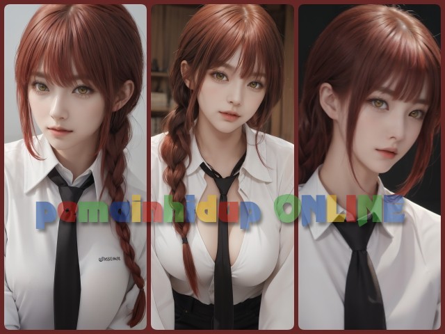 Download AI Wallpaper Makima Chainsawman | pemainhidup ONLINE Wallpaper Pack Update