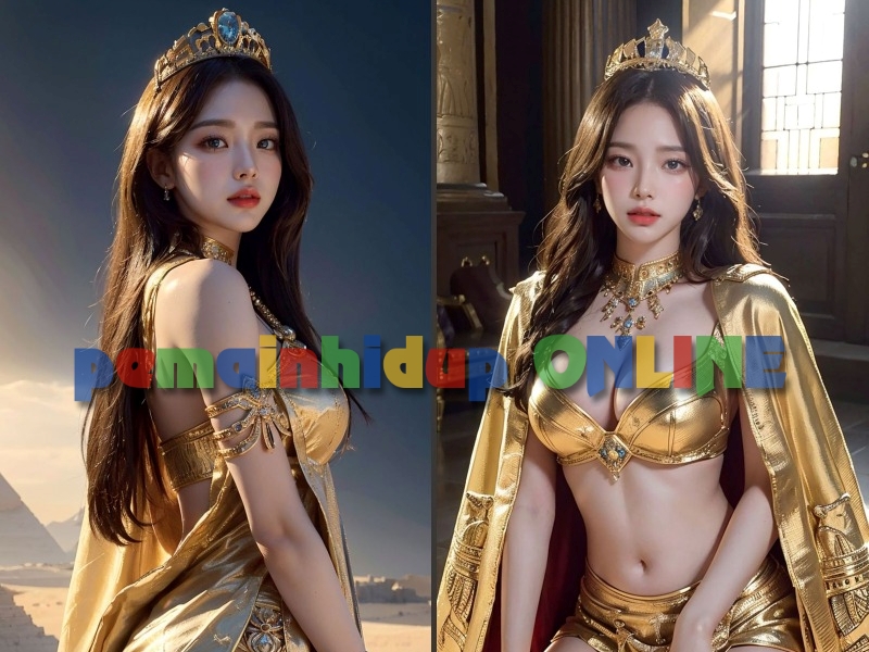 Download Golden Queen AI Wallpaper | pemainhidup ONLINE Wallpaper Pack Update
