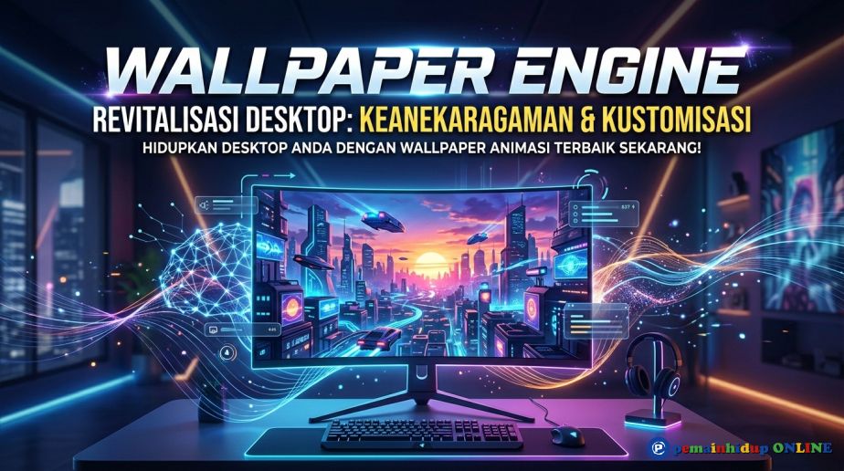 Desktop Makin Keren dengan Live Wallpaper Pakai Wallpaper Engine